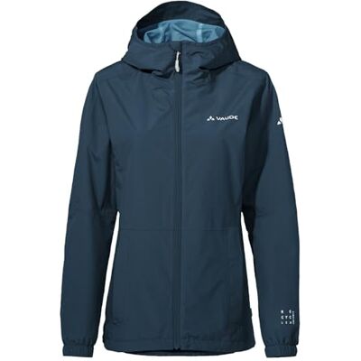 43069 VAUDE Women's Neyland Jacket – kurtka przeciwdeszczowa dla kobiet – wiatroszczelna, wodoszczelna i oddychająca 43069 VAUDE Women's Neyland Jacket – kurtka przeciwdeszczowa dla kobiet – wiatroszczelna, wodoszczelna i oddychająca
