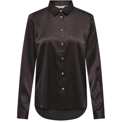 15310235-4933777 Onljane Life L/S Shirt WVN, Tort czekoladowy, L 15310235-4933777 Onljane Life L/S Shirt WVN, Tort czekoladowy, L