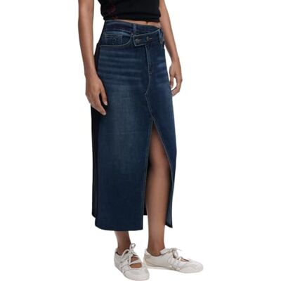 25WWFD03 Desigual spódnica Kobiety Fal_twisted 25WWFD03 Desigual spódnica Kobiety Fal_twisted