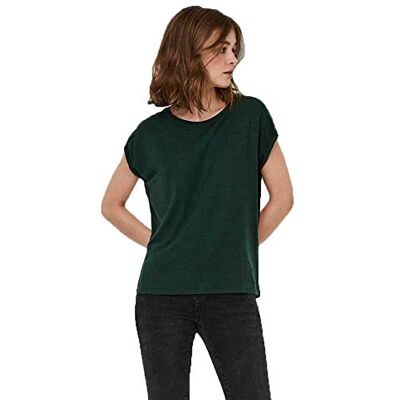 10187159 Vero Moda Vmava Plain Ss Top Ga Noos Koszulka Kobiety, Pine Grove, XS 10187159 Vero Moda Vmava Plain Ss Top Ga Noos Koszulka Kobiety, Pine Grove, XS