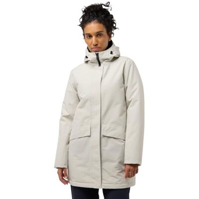 A60202_A0029 Jack Wolfskin Płaszcz damski Tempelhof W Coat, Piecz??, M A60202_A0029 Jack Wolfskin Płaszcz damski Tempelhof W Coat, Piecz??, M