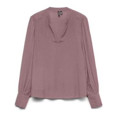 10340223-4920648 VERO MODA Vmesther Ls Top WVN Ga Noos, Nostalgia Rose, XL 10340223-4920648 VERO MODA Vmesther Ls Top WVN Ga Noos, Nostalgia Rose, XL
