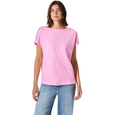 3226142 Cecil T-shirt damski, Fresh Neon Pink, XS 3226142 Cecil T-shirt damski, Fresh Neon Pink, XS