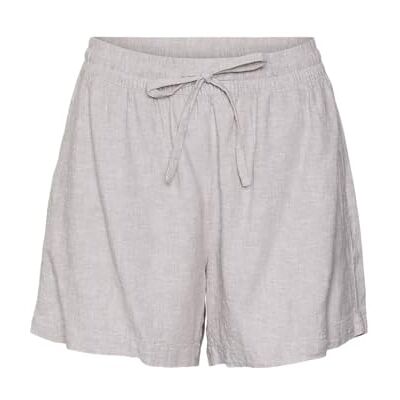 10306821-4664071 Vero Moda Vmlinn szorty WVN Noos, Gray Mist, M 10306821-4664071 Vero Moda Vmlinn szorty WVN Noos, Gray Mist, M