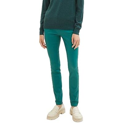 1039037 TOM TAILOR Damskie dżinsy Alexa Skinny o wyglądzie skóry PU, 21178 Ever Green, 29W / 32L 1039037 TOM TAILOR Damskie dżinsy Alexa Skinny o wyglądzie skóry PU, 21178 Ever Green, 29W / 32L