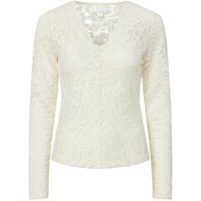 26039993-4961149 Y.A.S Yaslacey Ls V-Neck Lace Top S. Noos 26039993-4961149 Y.A.S Yaslacey Ls V-Neck Lace Top S. Noos