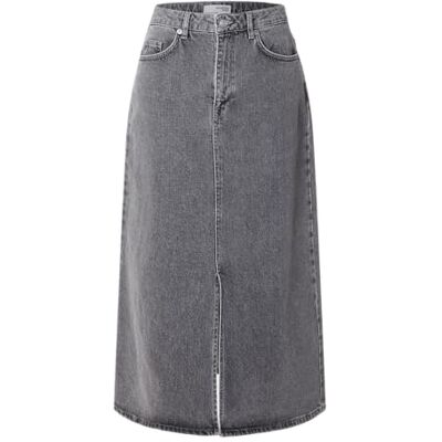 16094478 SELECTED FEMME SLFKRISTA-Gerda HW L Grey MAX Skirt NOOS, Jasnoszary denim, 36 16094478 SELECTED FEMME SLFKRISTA-Gerda HW L Grey MAX Skirt NOOS, Jasnoszary denim, 36