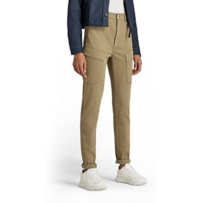 5 Pocket G-STAR RAW Damskie szorty Kafey Cargo Ultra wysoka talia wąskie szorty, Mehrfarbig (zielony wojskowy Htr C918-9210), 26W x 30L 5 Pocket G-STAR RAW Damskie szorty Kafey Cargo Ultra wysoka talia wąskie szorty, Mehrfarbig (zielony wojskowy Htr C918-9210), 26W x 30L