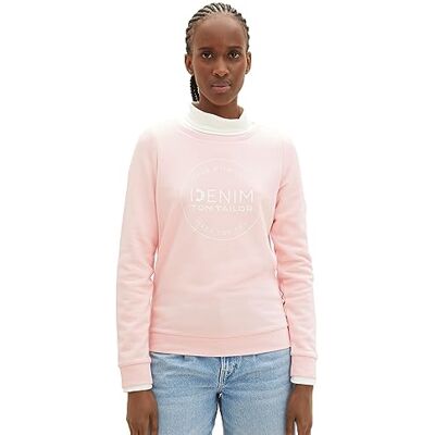 1039824 TOM TAILOR Denim Bluza damska, 14557 Light English Rose, XXL 1039824 TOM TAILOR Denim Bluza damska, 14557 Light English Rose, XXL