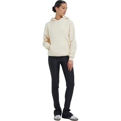 MST218-02903-0054 Miss Tee Back Around Ladies Fluffy Hoody, Whitesand, XL MST218-02903-0054 Miss Tee Back Around Ladies Fluffy Hoody, Whitesand, XL