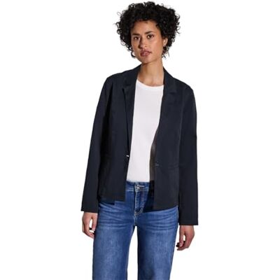 A212612 STREET ONE Krótki blezer Twill, Deep Blue, 46 A212612 STREET ONE Krótki blezer Twill, Deep Blue, 46