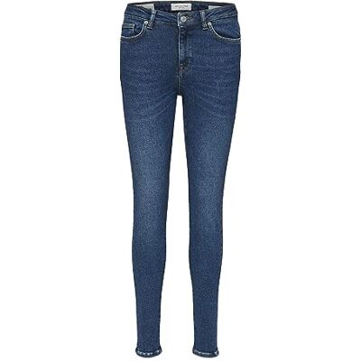 16077554 SELECTED FEMME Damskie dżinsy Slfsophia Mw Skinny Dark Blu U Noos, Dark Blue Denim, 29 W / 32 L EU, niebieski (Dark Blue Denim), jeden rozmiar 16077554 SELECTED FEMME Damskie dżinsy Slfsophia Mw Skinny Dark Blu U Noos, Dark Blue Denim, 29 W / 32 L EU, niebieski (Dark Blue Denim), jeden rozmiar
