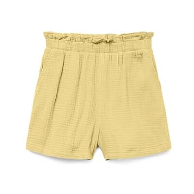 10279687-4764936 Vero Moda Vmnatali Hw szorty WVN Ga Noos, pale banana, L 10279687-4764936 Vero Moda Vmnatali Hw szorty WVN Ga Noos, pale banana, L