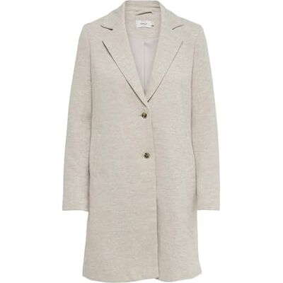 15173066 Only Kobiety Onlcarrie Life Mel Coat Otw Noos Płaszcz, Szary, 38 EU 15173066 Only Kobiety Onlcarrie Life Mel Coat Otw Noos Płaszcz, Szary, 38 EU