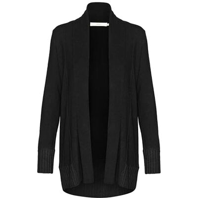 30110033 InWear Kardigan MidleyIW Relaxed fit z długim rękawem, czarny, czarny, XS 30110033 InWear Kardigan MidleyIW Relaxed fit z długim rękawem, czarny, czarny, XS