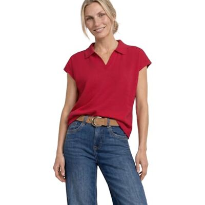 A325260 Street One Koszulka polo Salsa Red 44 z dzianiny A325260 Street One Koszulka polo Salsa Red 44 z dzianiny