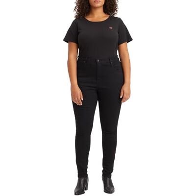 36717-0002 Levi's Plus Size Plus Mile High SS dżinsy damskie, czarne galaxy, 26 M, Black Galaxy. 36717-0002 Levi's Plus Size Plus Mile High SS dżinsy damskie, czarne galaxy, 26 M, Black Galaxy.