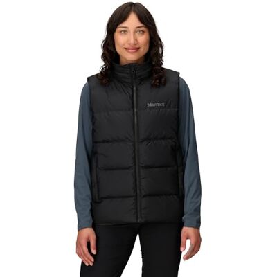 M16258-001 Marmot Kobiety Wm'S Guides Down Vest, Lekka Kamizelka Puchowa, Ciepła Zimowa Kurtka Puchowa, Wodoodporny Pikowany Płaszcz, Black, M M16258-001 Marmot Kobiety Wm'S Guides Down Vest, Lekka Kamizelka Puchowa, Ciepła Zimowa Kurtka Puchowa, Wodoodporny Pikowany Płaszcz, Black, M