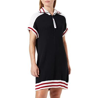 W S E02 10 X 0046 Love Moschino Damska sukienka Comfort Fit No-Sleeved, czarny, 44 W S E02 10 X 0046 Love Moschino Damska sukienka Comfort Fit No-Sleeved, czarny, 44