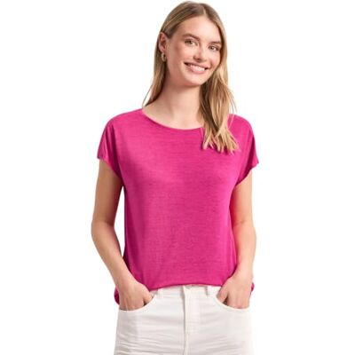A325264 Street One T-shirt ze smock-detalami, magenta Dream 40 A325264 Street One T-shirt ze smock-detalami, magenta Dream 40
