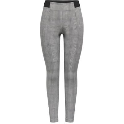 15358014-4858738 Onlmedusa Life Hw Check Legging PNT, czarny, M / 32L 15358014-4858738 Onlmedusa Life Hw Check Legging PNT, czarny, M / 32L