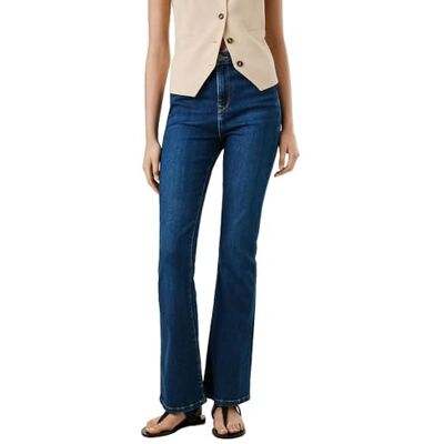 PL2047335AB200032 Pepe Jeans Damskie dżinsy Flare HW DION, niebieskie (Denim-5AB), 32W/32L, Niebieski (denim-5AB), 32W / 32L PL2047335AB200032 Pepe Jeans Damskie dżinsy Flare HW DION, niebieskie (Denim-5AB), 32W/32L, Niebieski (denim-5AB), 32W / 32L