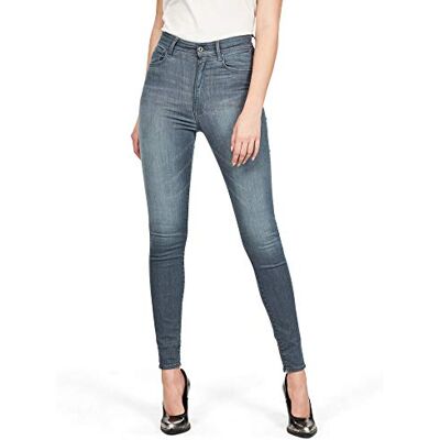D15578-9882-B178 G-STAR RAW Damskie dżinsy Kafey Ultra High Waist Skinny, czarny (Worn in Chert Grey 9882-b178), 24W x 32L D15578-9882-B178 G-STAR RAW Damskie dżinsy Kafey Ultra High Waist Skinny, czarny (Worn in Chert Grey 9882-b178), 24W x 32L
