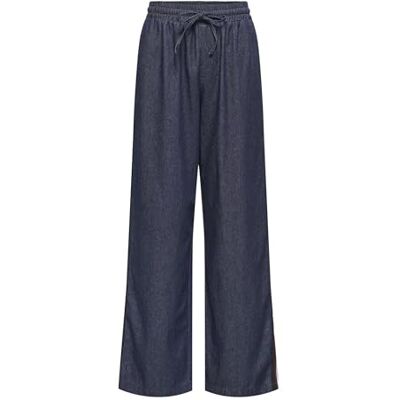 15355233-4829446 Onlcaline Hw Pull-Up Pant WVN, niebieski (Dark Blue Denim), XL / 32L 15355233-4829446 Onlcaline Hw Pull-Up Pant WVN, niebieski (Dark Blue Denim), XL / 32L