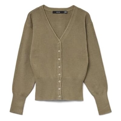 10334777-4833107 VERO MODA Damski kardigan Vmsaba Ls z dekoltem w serek, syrenka, XL, Syrenka, XL 10334777-4833107 VERO MODA Damski kardigan Vmsaba Ls z dekoltem w serek, syrenka, XL, Syrenka, XL