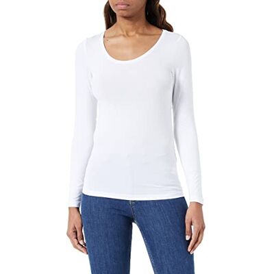 14083282 Vila Damska koszulka z długim rękawem Vidaisy O-Neck L/S Top Noos, Optyczny Snow, XXL 14083282 Vila Damska koszulka z długim rękawem Vidaisy O-Neck L/S Top Noos, Optyczny Snow, XXL