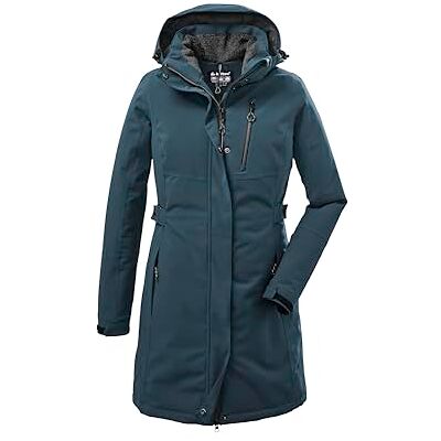 37726-000 killtec Kobiety Funkcjonalna parka z odpinanym kapturem KOW 165 WMN PRK, hellpetrol, 38, 37726-000 killtec Kobiety Funkcjonalna parka z odpinanym kapturem KOW 165 WMN PRK, hellpetrol, 38,