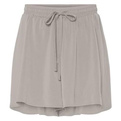 17157208-4839862 PIECES Pcfua Hw Shorts WVN Bc, Silver Gray, M 17157208-4839862 PIECES Pcfua Hw Shorts WVN Bc, Silver Gray, M