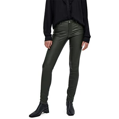 DE6911 Desires Damska Lola Midwaist powlekana, zieleń Beluga, 32, Zielony Beluga, 58 DE6911 Desires Damska Lola Midwaist powlekana, zieleń Beluga, 32, Zielony Beluga, 58