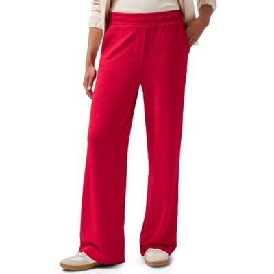 B378994 Cecil Damskie spodnie strukturalne Wide Leg, Glazed Apple Red, XXL / 30L B378994 Cecil Damskie spodnie strukturalne Wide Leg, Glazed Apple Red, XXL / 30L