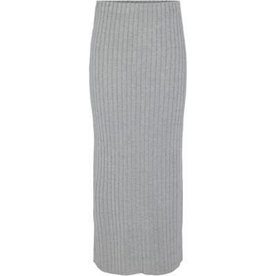 17154808-4655851 Pciris Hw Ankle Skirt Noos, Ultimate Grey, M 17154808-4655851 Pciris Hw Ankle Skirt Noos, Ultimate Grey, M