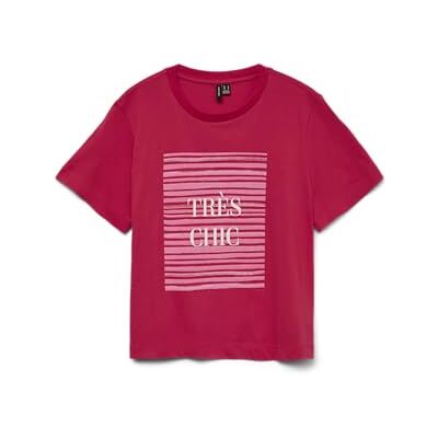 10338449-4885483 VERO MODA Vmvivian Mette SS Top Box JRS, Jazzy, XS 10338449-4885483 VERO MODA Vmvivian Mette SS Top Box JRS, Jazzy, XS