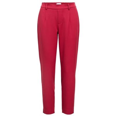 23029728-4820404 Objlisa Slim Pant Noos, Karanda Red, 34 23029728-4820404 Objlisa Slim Pant Noos, Karanda Red, 34