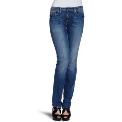 1M80830651 Tommy Hilfiger damskie spodnie dżinsowe/długie, prosty krój (proste nogawki), Niebieski (True Blue), 29W / 32L 1M80830651 Tommy Hilfiger damskie spodnie dżinsowe/długie, prosty krój (proste nogawki), Niebieski (True Blue), 29W / 32L
