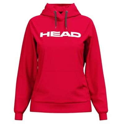 814825 HEAD Club Original Hoodie Women, red 814825 HEAD Club Original Hoodie Women, red