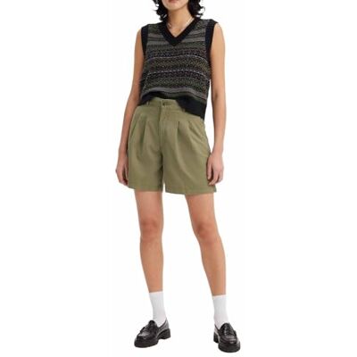 A7538 Levi's Pleated Trouser szorty damskie, Deep Lichen Green, 26 A7538 Levi's Pleated Trouser szorty damskie, Deep Lichen Green, 26
