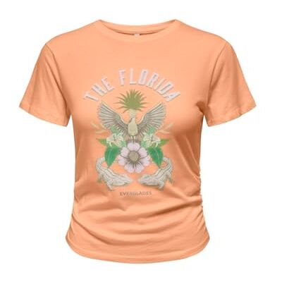 15346760-4737443 ONLY Onllucy Life S/S Summer Top Box JRS, Krem karmelowy, L 15346760-4737443 ONLY Onllucy Life S/S Summer Top Box JRS, Krem karmelowy, L