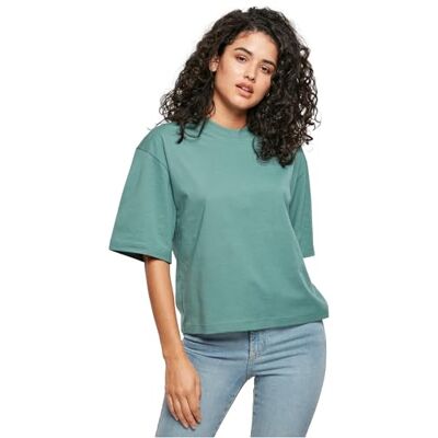 TB4077 Urban Classics Ladies Organic Oversized Tee Koszulka Kobiety , Paleleaf , XXL TB4077 Urban Classics Ladies Organic Oversized Tee Koszulka Kobiety , Paleleaf , XXL