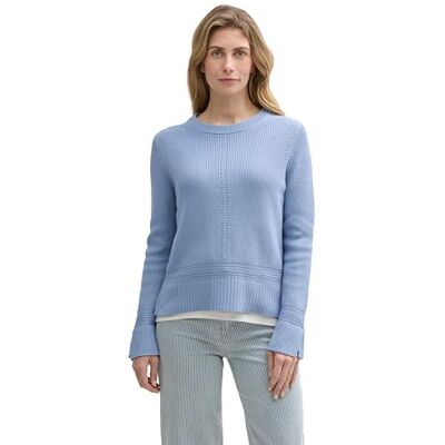 1045474 TOM TAILOR Sweter damski, 37106 Flawless Blue, M 1045474 TOM TAILOR Sweter damski, 37106 Flawless Blue, M