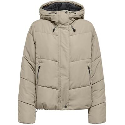 15349123-4852807 ONLY Onlmaggi Life Short Puffer Cc OTW damskie szorty, silver mink, M 15349123-4852807 ONLY Onlmaggi Life Short Puffer Cc OTW damskie szorty, silver mink, M