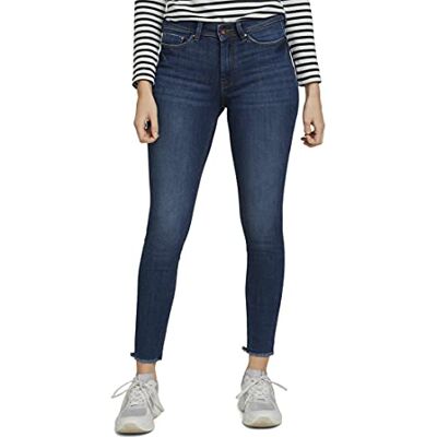 1023970 TOM TAILOR Damski Jona Extra Skinny spodnie jeansowe , 10119 Used Mid Stone Blue Denim, 27 1023970 TOM TAILOR Damski Jona Extra Skinny spodnie jeansowe , 10119 Used Mid Stone Blue Denim, 27