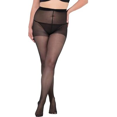 837865 Ulla Popken Damskie duże rozmiary, duże rozmiary, duże rozmiary, rajstopy plus size, szwy ozdobne, 70 den 837865 Ulla Popken Damskie duże rozmiary, duże rozmiary, duże rozmiary, rajstopy plus size, szwy ozdobne, 70 den