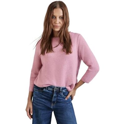 A302893 STREET ONE Sweter z delikatnej dzianiny, Sunrise Pink Mel., 46 A302893 STREET ONE Sweter z delikatnej dzianiny, Sunrise Pink Mel., 46