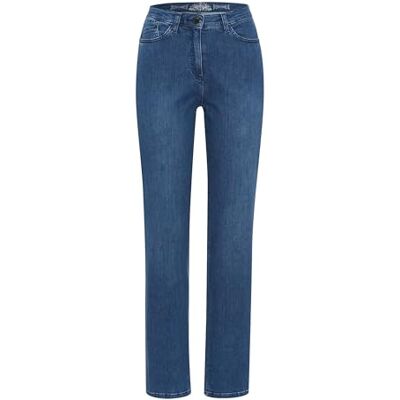 10-6900_10929320 Raphaela by Brax Damskie dżinsy Patti Straight Invisible Shape, New Authentic Denim, Slim Jeans, Stoned, 31W / 32L 10-6900_10929320 Raphaela by Brax Damskie dżinsy Patti Straight Invisible Shape, New Authentic Denim, Slim Jeans, Stoned, 31W / 32L