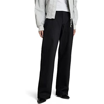 D22068-D291-A810 G-STAR RAW Damskie dżinsy Stray Ultra High Straight, czarny (Pitch Black D291-a810), 31W / 32L D22068-D291-A810 G-STAR RAW Damskie dżinsy Stray Ultra High Straight, czarny (Pitch Black D291-a810), 31W / 32L