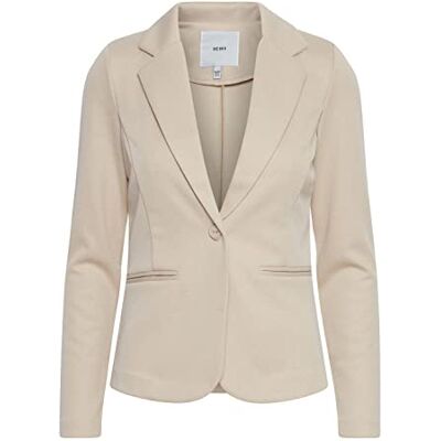 20113285 ICHI Damska marynarka Ihkate Pique Bl Business Casual, 151308/Doeskin, XL 20113285 ICHI Damska marynarka Ihkate Pique Bl Business Casual, 151308/Doeskin, XL